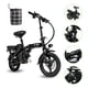 thumbnail image 1 of Bicicleta E-be Electrica Plegable E-flex Curve 750w 35km/h negra, 1 of 8