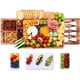 thumbnail image 1 of Juego de Tabla para Charcutería hecef de Madera de Acacia con Cajones - Tabla para Quesos de 38 cm, 1 of 10