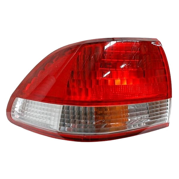 Calavera Accord 2001 A 2002 Honda Izq Ext Roja/Blanca TYC
