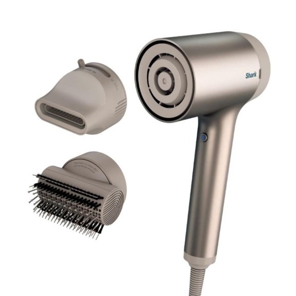 Secadora de cabello Shark HyperAIR Stone IQ 2 en 1 secado rápido y sin frizz
