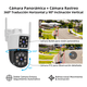 thumbnail image 5 of Camera 10mp 360° Wifi Hd Ip66 Vision Nocturna Belug, Blanco, 5 of 5