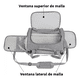 thumbnail image 4 of Mochila Transportadora Y Gato Perro Transpirable Y Plegable Xtellar gris, 4 of 4