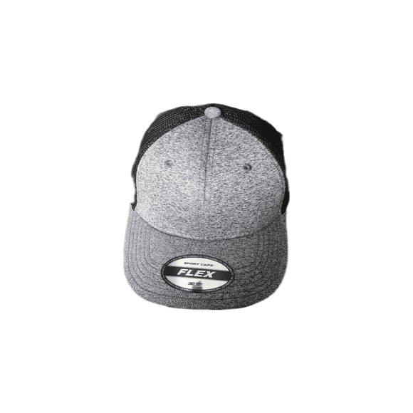 Gorra Flexible Fit Tipo Camionero Moda gris/negro Sport Caps Trucker flex Sport Caps Trucker flex