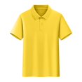 thumbnail image 5 of Conjunto de 3 piezas para niños y niñas: blusa de manga corta, uniforme escolar, camiseta deportiva, suave, transpirable, informal y bonita, como se muestra en la imagen, paquete de 3, de 2 a 15 años., 5 of 5