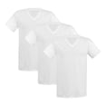 thumbnail image 1 of Playera Hanes Red Label para Hombre, 3 Piezas Blanco Talla M, 1 of 4