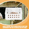 thumbnail image 3 of unbranded Alimentador De Para Conejos Con Soporte Resistente Y Espacioso, 3 of 8