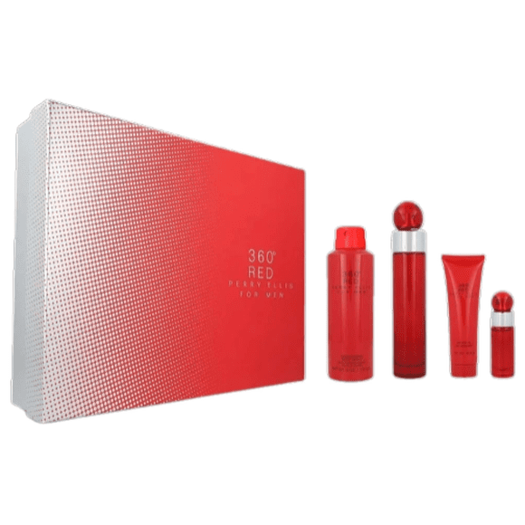 Set 4Pzs Perry Ellis 360 Red