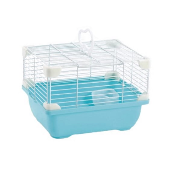 Jaula Plástica Hamster Land Azul Tazon Comida Mascota Sunny Sunny SP-3658