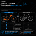 thumbnail image 4 of Bicicleta De Montaña Aluminio Rodada 29 Frenos Disco Shimano Kubor  MTB, 4 of 9
