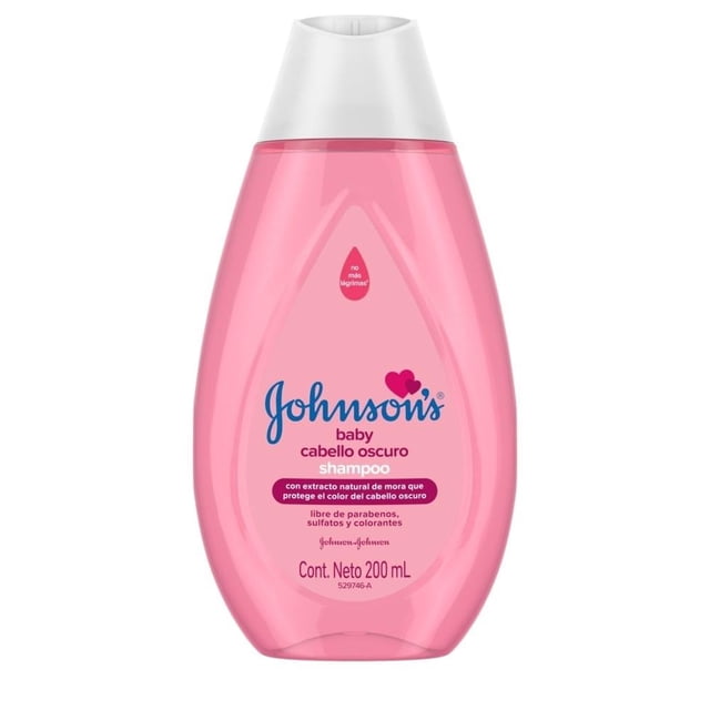 Shampoo para bebé Johnson's Iconic Classics Cabello Oscuro 200 ml