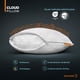 thumbnail image 4 of Almohada Dreamlab Cloud Pillow Altura Ajustable con Memory Foam y Microfibras Firmeza Media Hipoalergénica Tamaño King Size, 4 of 7
