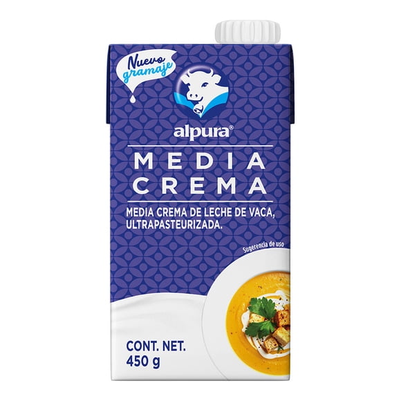 Media Crema Alpura Regular 450 g