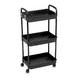 thumbnail image 1 of Carrito Organizador Multiusos 3 Niveles Ruedas 360 De Metal, Blanco, 1 of 5