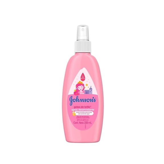 Spray Desenredante Infantil Johnson's Toddler Gotas de Brillo 200 ml