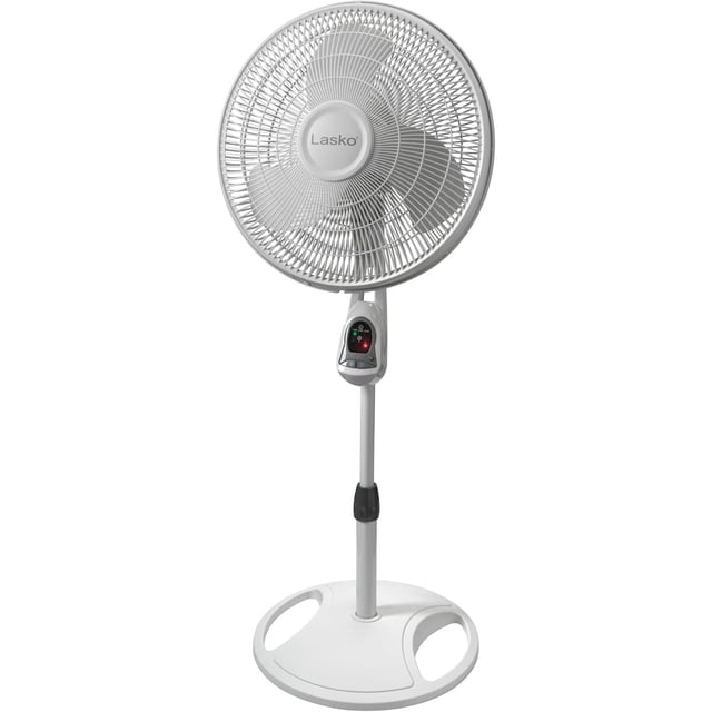 Lasko Ventilador de Pie de 16 Pulgadas con 3 Velocidades y Control Remoto