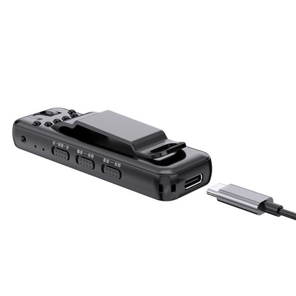 Herunwer Clip-on Mini HD Body Camera, Portable Digital Video Recorder with Night Vision and Loop Recording