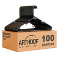 thumbnail image 1 of Ganchos para Ropa Art Hoof 100 piezas Resistente Para Todo Tipo de Ropa, 1 of 5