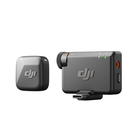 DJI Mic Mini (1 TX + 1 RX), micrófono inalámbrico, superligero, cancelación de Ruido, límite automático, para cámaras/iPhone/Android, Vlogs, Streaming, transmisión a 400 m