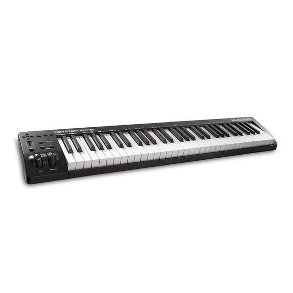 M-Audio Keystation 61 MK3 - Controlador MIDI USB con teclado de 61 teclas, controles asignables, rue