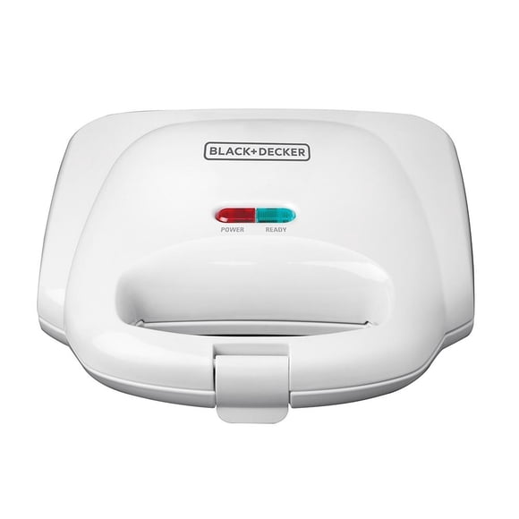 Sandwichera Black & Decker de Placas Profundas Blanca SM1000W