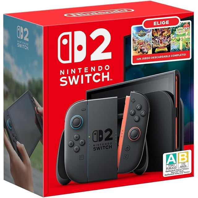 Nintendo Switch 2 Choose Your Game Bundle - Descarga tu juego Edition