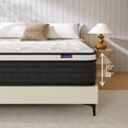 thumbnail image 4 of Colchón matrimonial de 25 cm ancho , memory foam y resortes individuales para lumbar Napnest, 4 of 6