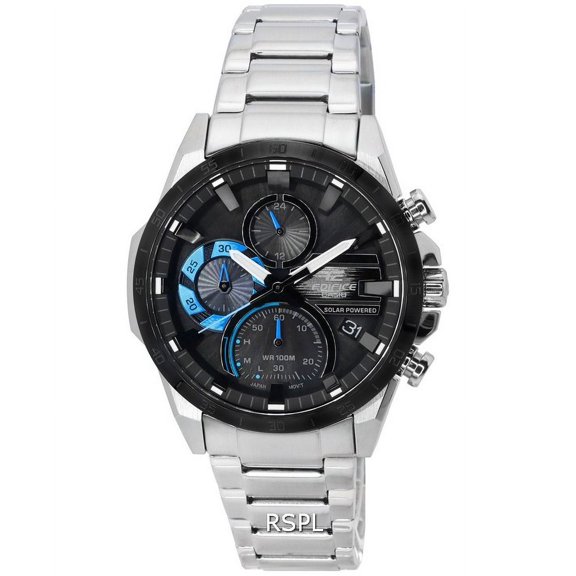 Casio Edifice Chronograph Analog Solar Powered EQS-940DB-1B EQS940DB-1B 100M Men's Watch