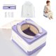 thumbnail image 1 of Orinal Portátil Plegable Para Niños Baño Viajero Púrpura, 1 of 7