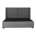 thumbnail image 1 of Base Cama con Cabecera Queen Size Dicasa Milan Gris, 1 of 8
