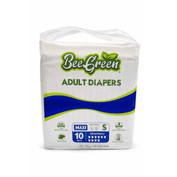 Pañales Para Adulto Absorbentes Y Cómodos Maxi S - Beegreen