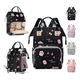 thumbnail image 2 of Mochila Pañaleras Para Bebe Bolsa Impermeable Multiusos.  Lab.G, Negra, 2 of 5