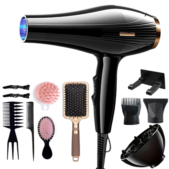 Morfone  Secadora De Cabello Profesionalsecadora Con Difusor 11 En 1 Pistola Secadora Para Cabello Profesional Para Estetica Secadora De Aire Frio
