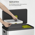 thumbnail image 2 of EKO Bolsas de Basura Tamaño E. 25-35 Litros. 80unidades. Caja dosificación fácil. Compatible con bote de basura EKO, uso en cocina, doméstico, extrafuertes, con cordón, 2 of 3
