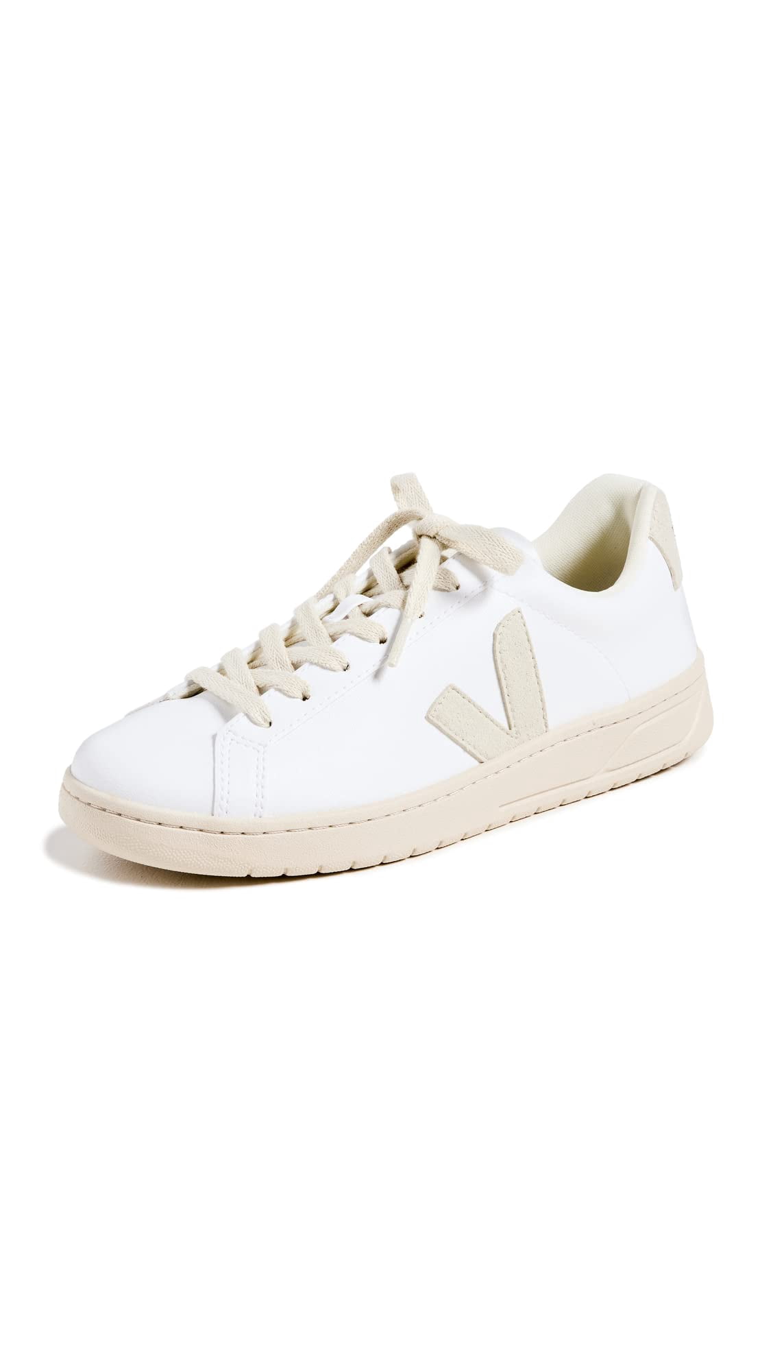 Tenis Veja Urca de piel sintética blanca/natural para mujer
