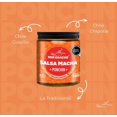 thumbnail image 4 of Salsa Macha Tradicional Ahumada Don Chacho con Chipotle y Guajillo Frasco de 140g | Aderezo Picante Mexicano Gourmet para Tacos, Carnes, Sushi | KETO, Vegana, Sin Gluten, 4 of 5