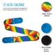 thumbnail image 2 of Correa para guitarra Strap o Tahali para guitarra acústica, bajo eléctrico, guitarra eléctrica Kidam  Arcoiris Diagonal, 2 of 4