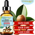 thumbnail image 3 of Aceite de Macadamia Botanical Beauty 60 ml Virgen sin refinar, 3 of 7