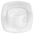 thumbnail image 4 of Vajilla de Porcelana Crown Baccara 20 piezas para 4 personas CUADRATA Clásica, 4 of 6
