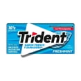 thumbnail image 1 of Goma de mascar Trident sin azúcar sabor a menta fresca 18 pzas, 1 of 4