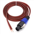 thumbnail image 3 of Cable de Altavoz Speakon de 4 Piezas, Cable de Extremo Abierto, Cable de Audio Speakon A Cable de Altavoz, Cable de Conexión del Amplificador, 3 of 5