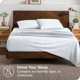 thumbnail image 3 of Juego de Fundas de Almohada Bare Home Cierre Tipo Sobre 1800 Ultra Suave Tamaño King 20 x 40 Color Blanco 2 Unidades, 3 of 6