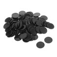 thumbnail image 2 of Fichas de casino, fichas de juego, fichas de póquer, 25 mm, para juegos familiares, fáciles de manejar, Negro, 2 of 9