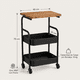 thumbnail image 2 of Carrito Multiusos 3 Niveles Con Ruedas Organizador Hogar, 2 of 4
