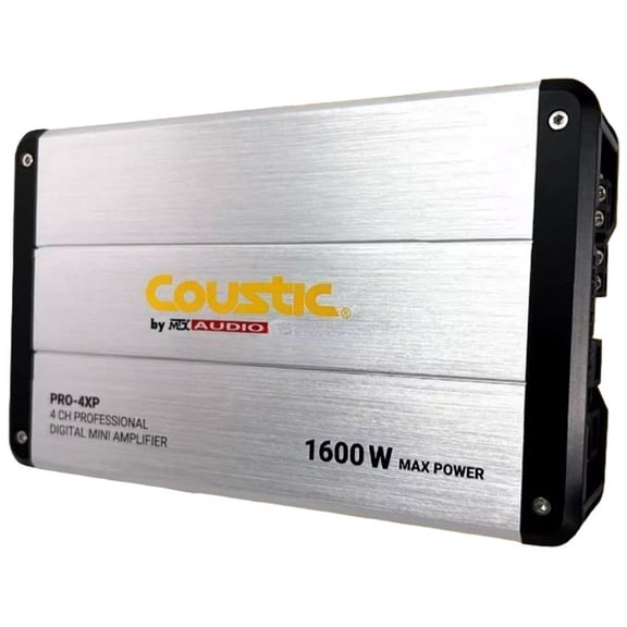 Amplificador COUSTIC MINI DIGITAL 110Wx4 4 Ohms 1600W MAX PRO-4XP