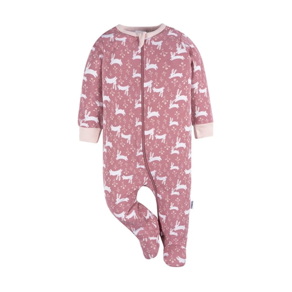 Gerber Essentials Mameluco 1 Pieza Conejo Rosa 0-3M