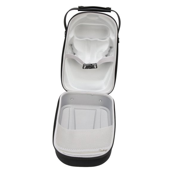 BIMZUC Estuche Rígido para PS5 VR2 Bolsa de Almacenamiento Portátil Antigolpes EVA de Alta Capacidad Negro 35x23x20 cm / 13.7x9x7.8 inches