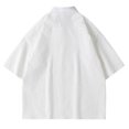 thumbnail image 3 of pstuiky camisetas para hombre, Camisa de manga corta con botones de color liso para hombre camisas casuales para hombre xl, 3 of 3