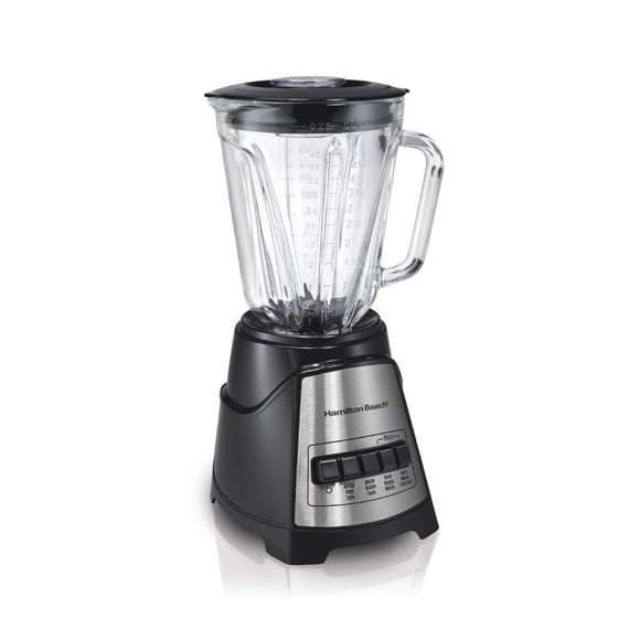 Licuadora Hamilton Beach 4 Velocidades 1.2 L 450 W Mod. 58148-MXR Negro