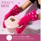 thumbnail image 5 of Juego de guantes de cocina Paris Hilton, resistentes al calor, para ollas, rosas, 5 of 6
