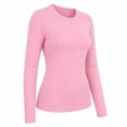 thumbnail image 3 of Playera George para Mujer Escote Redondo Manga Larga Rosa Talla EG, 3 of 4